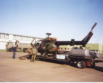 Helicopter aanhangwagen