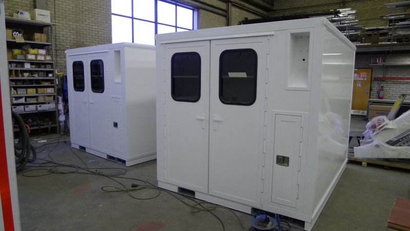 Ligthart Schagerbrug voor calamiteiten containers..........