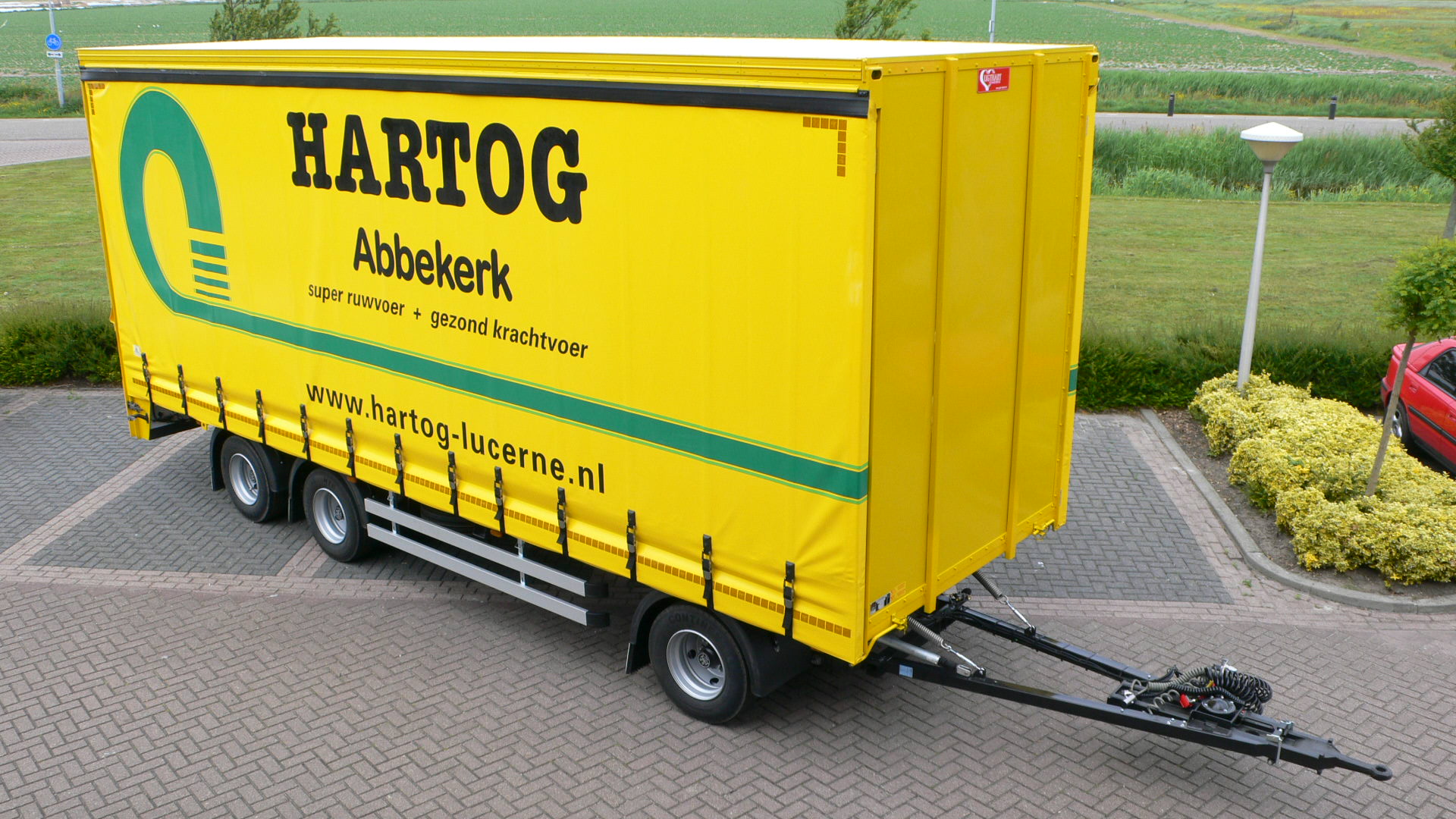 Tautliner aanhangwagens door Ligthart Schagerbrug........