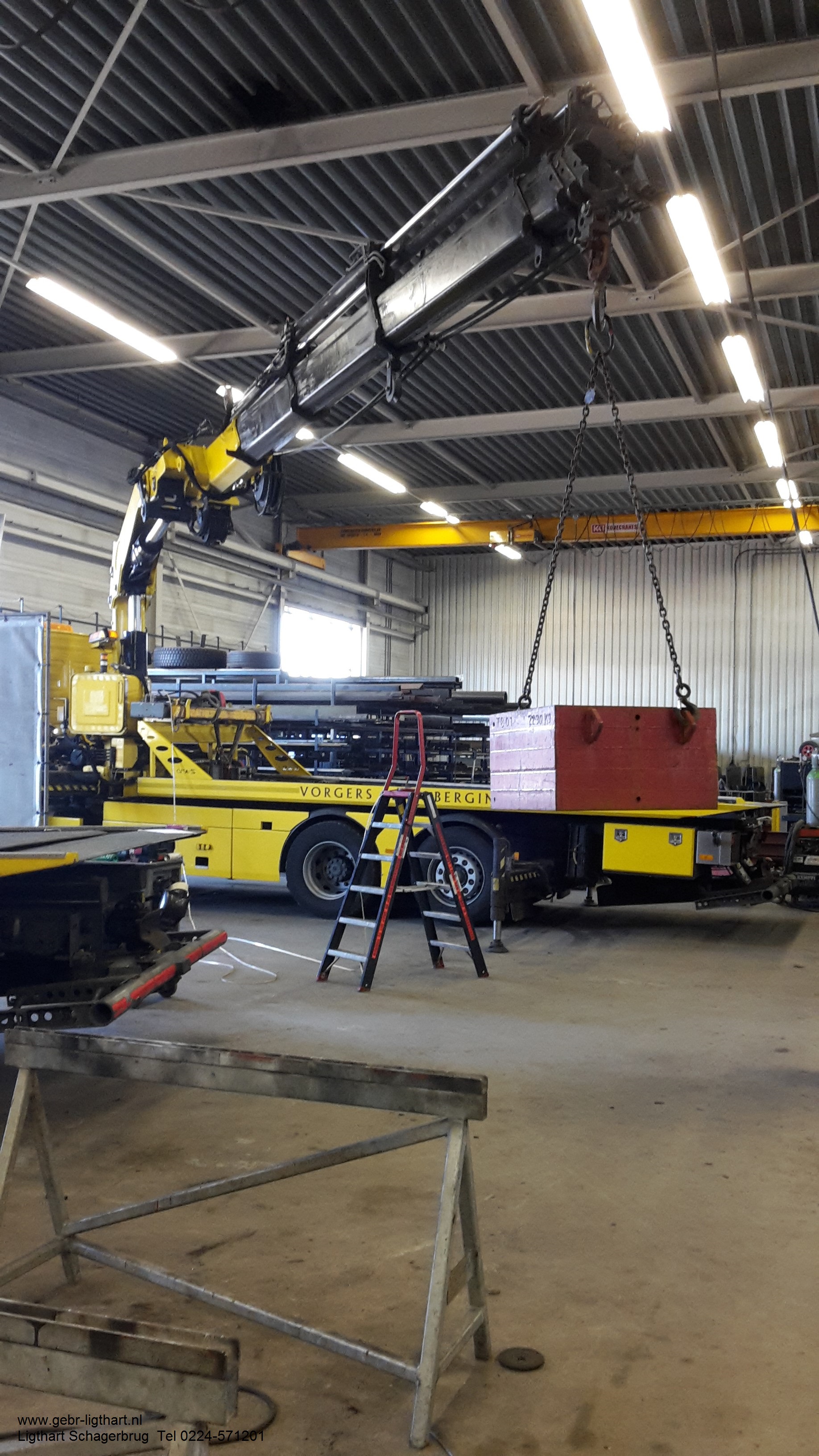 Keuring autolaadkraan........