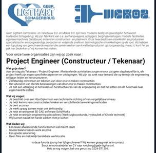 Vacature