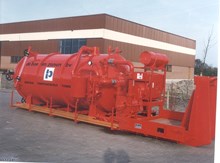frame met tank en pompinst.